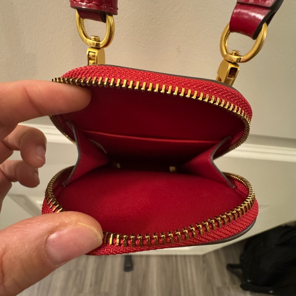 Tory Burch Deep Red Crossbody Phone holder - Picture 10 of 13